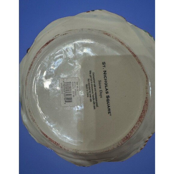 ST. NICHOLAS SQUARE SNOW DAYS SERVING BOW 10” - Picture 6 of 6